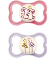 MAM 2 SUCCHIETTI AIR NIGHT 16M+ SILICONE FEMMINA