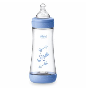 CHICCO BIBERON PERFECT5 BIMBO 300ML 4M+ FL.VELOCE SILIC
