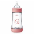 CHICCO BIBERON PERFECT 5 PLAST.GIRL 240ML FL.MEDIO SILI