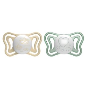 CHICCO SUCCHIETTO LIGHT LUMI 2-6M 2PZ SILICONE