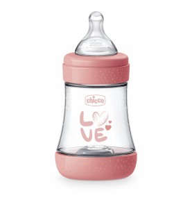 CHICCO BIBERON PERFECT 5 PLAST.GIRL FL.LENTO 150ML SILC