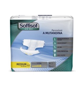SOFFISOF PANNOLONE A MUTANDINA TG.M 15PZ ASSORBENZA EXTRA