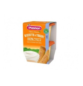 PLASMON MERENDA YOGURT BISCOTTO 2PZ 120GR
