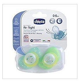 CHICCO SUCCHIETTO AIR UNISEX SILICONE 0-6M 2PZ
