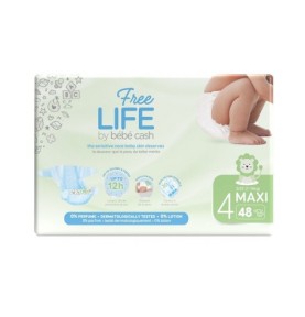 FREELIFE TG.4 MAXI 7-18KG 48PZ BY BEBE' CASH 500274400