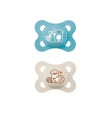 MAM 2 SUCCHIETTI ORIGINAL SILICONE 2-6 MESI MASCHIO