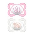 MAM 2 SUCCHIETTI AIR SILICONE 2-6 MESI FEMMINA