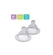 MAM 2 TETTARELLE MISURA X SILICONE