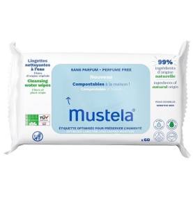 MUSTELA SALVIETTE ALL'ACQUA 60PZ S/PROFUMO