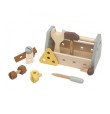 KIOKIDS CASSETTA ATTREZZI IN LEGNO
