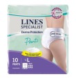 LINES SPECIALIST PANTS MAXI TG.L PZ.10 DERMA PROTECTION