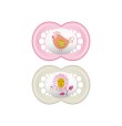 MAM 2 SUCCHIETTI ORIGINAL 16M+ SILICONE FEMMINA