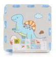 MONI PUZZLE MORBIDO CON STAMPA DINOSAURI 8PZ