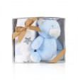 CANGAROO COPERTA ORSO PILE BLU
