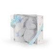 CANGAROO COPERTA CON PELUCHE ELFANTE BLU