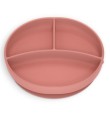 SUAVINEX COLOUR ESSENCE PIATTO SILICONE C/DIVISORI ROSA