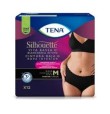 TENA SILHOUETTE PLUS NOIR VITA BASSA TG.M PZ.12