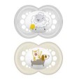 MAM 2 SUCCHIETTI ORIGINAL 16M+ SILICONE NEUTRO