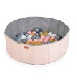 MONI PISCINA PIEGHEVOLE ROSA CON 90 PALLINE