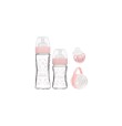I AM BABY TWIN SET ROSA 4PZ C/BIBERON 150ML E 300ML