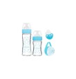 I AM BABY TWIN SET AZZURRO 4PZ C/BIBERON 150ML E 300ML
