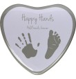 BARATTOLO A CUORE PER IMPRONTA ART.6030001 HAPPY HANDS