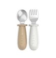 SUAVINEX COLOUR ESSENCE SET 2 POSATE EVOLUTIVE INOX BEIGE