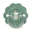 SUAVINEX SUCCHIETTO SILICONE 6-18MESI VERDE