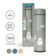 NUVITA BORRACCIA TERMICA 500ML SAGE GREEN C/TERMOMETRO LED