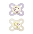 MAM 2 SUCCHIETTI ORIGINAL START 0-2 MESI SILICONE FEMMINA