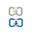 MAM SUCCHIETTI AIR NIGHT SILICONE 6M+ 2PZ MASCHIO