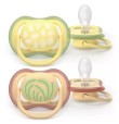 AVENT SUCCHIETTI ULTRA AIR 0-6M PASTELLO GIALLO E ARANCIONE