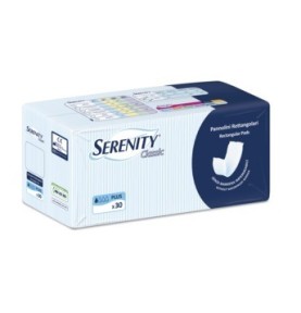 SERENITY PANNOLINI RETTANGOLARI S/BARRIERE 30PZ