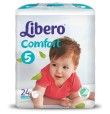 LIBERO 5 COMFORT 10-16KG 24PZ PANNOLINI