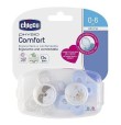 CHICCO SUCCHIETTO COMFORT BOY SILICONE 0-6M 2PZ