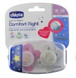 CHICCO SUCCHIETTO COMFORT LUMI G SILICONE 16-36M 2PZ