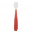 CUCCHIAIO MORBIDO IN SILICONE 6M+ ROSSO