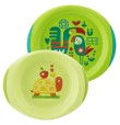 CHICCO PIATTO FONDO/PIANO 12M+ VERDE