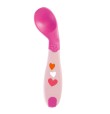 CHICCO CUCCHIAIO ANGOLATO 8M+ ROSA
