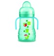 CHICCO GIOCO DMAM TAZZA TRAINER 220ML BECCUCCIO SILICONE MASCHIOREAMLIGHT AZZURRO (LUCE NOTTE ORSETTO)