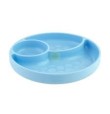 CHICCO PIATTO SILICONE C/VENTOSA BLU
