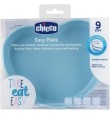 CHICCO PIATTO CUORE C/VENTOSA SILICONE BLU