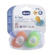 CHICCO SUCCHIETTO AIR LUMI SILICONE 6-12M 2PZ