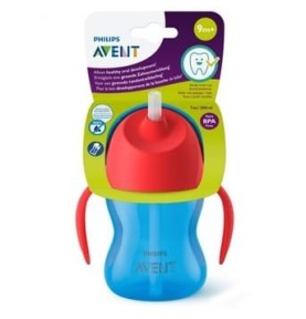 AVENT TAZZA C/CANNUCCIA 200ML MASCHIETTO 9M+